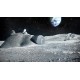 Base lunar recreada por la Agencia Espacial Europea, ESA.