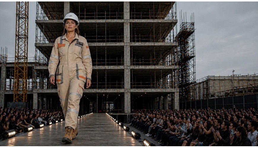 Desfile de moda circular del sector constructor - Foto Cortesía Camacol