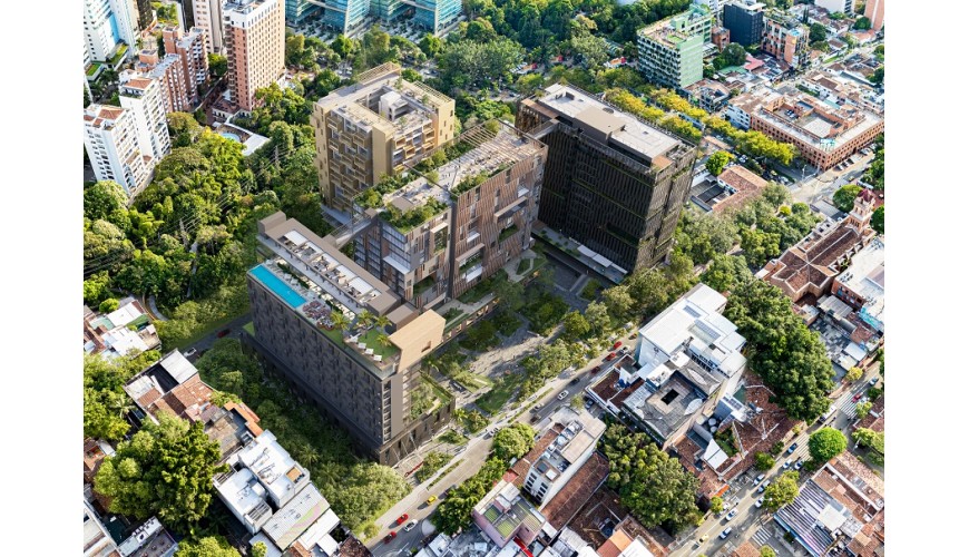 Render Distrito Palermo -  Cortesía Patria Investments